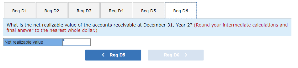 year. 6. Adjusted the accounting records to reflect uncollectible accounts expense for