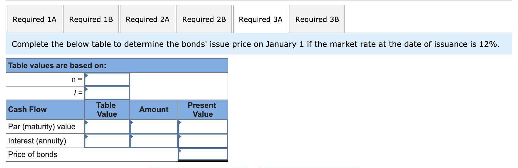 decimal places, and use the rounded table values in calculations.) Required: Consider