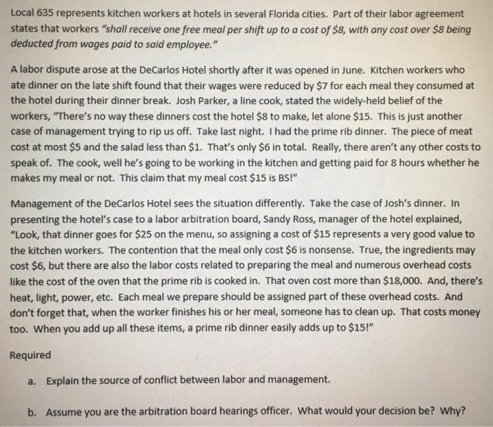  Local 635 represents kitchen workers at hotels in several Florida cities.