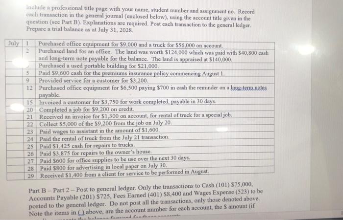 Please help me create the income statement, balance sheet and statement of