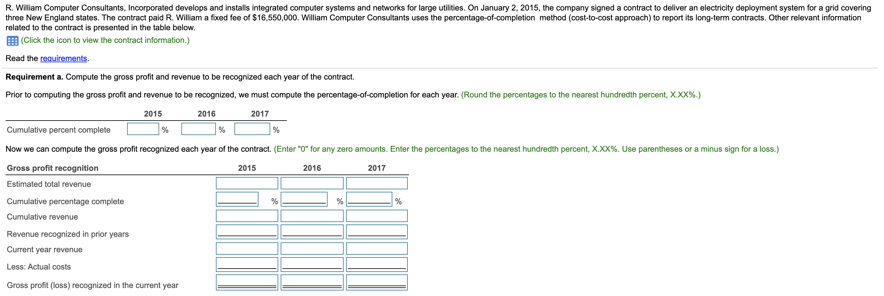 R. William Computer Consultants, Incorporated develops and installs integrated computer systems