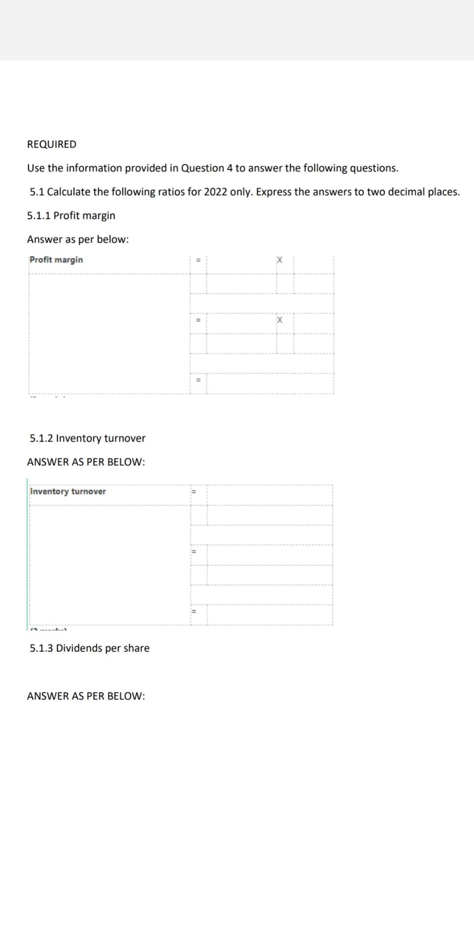 issued on the first day of the 2022 financial year. Interim and