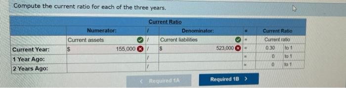 Required information Use the following information for the Exercises below. (Static) [The