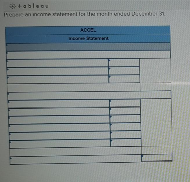 called Accel, which began operations on December 1. She asks us to