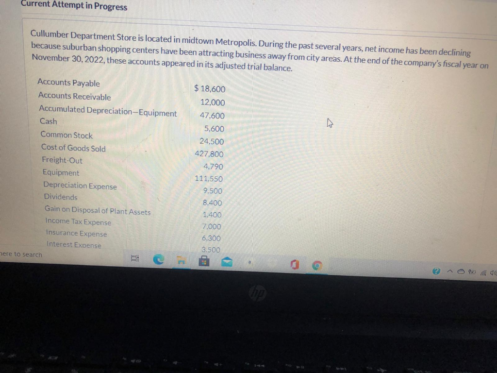 Current Attempt in Progress Cullumber Department Store is located in midtown