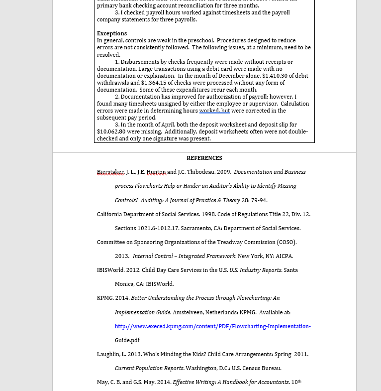 technology been developed? 13. Does the preschool use information to assess internal