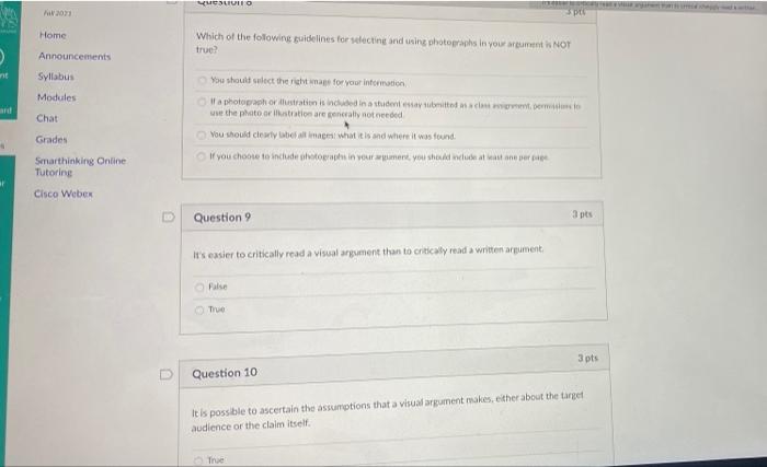 detailed exploration of terms. Online point by point guide of a chapter