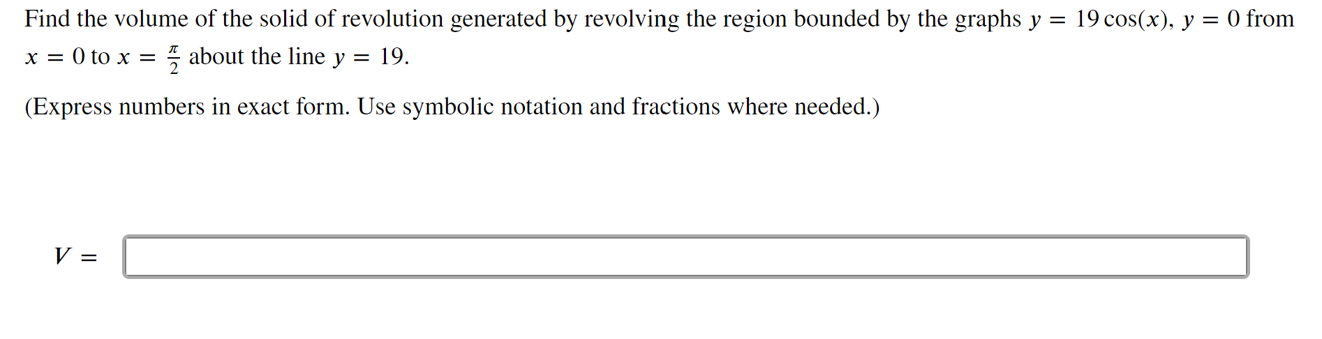 by the graphs =1, =0, =1 and =4 about =5. (Express numbers
