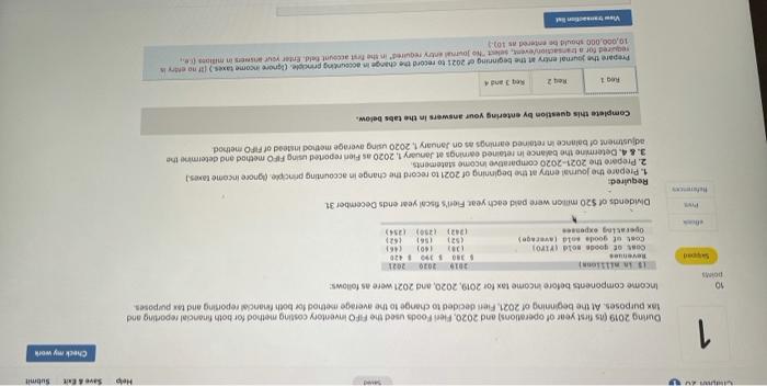  Help Save & EX Submit Check my werk 1 10 During