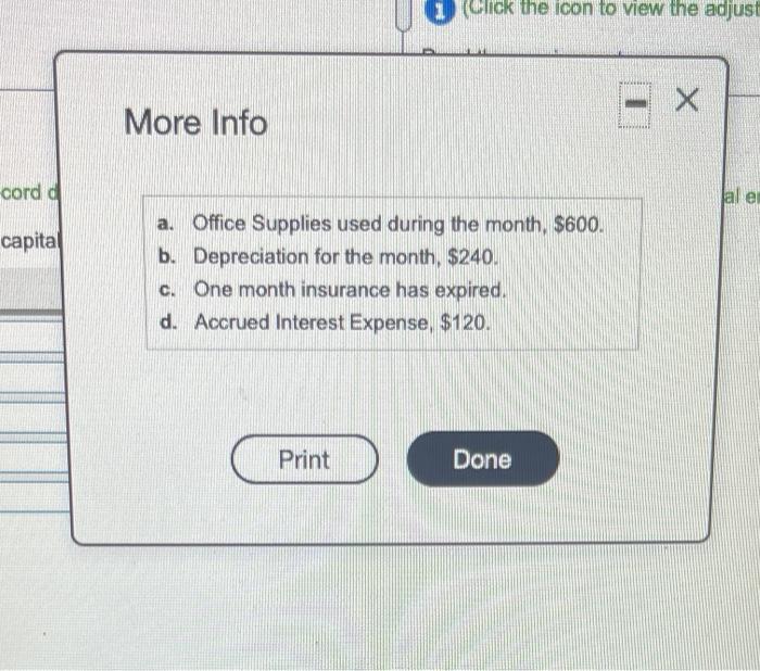 the ic Adjustment data (Click the ice Read the require Requirement 1.