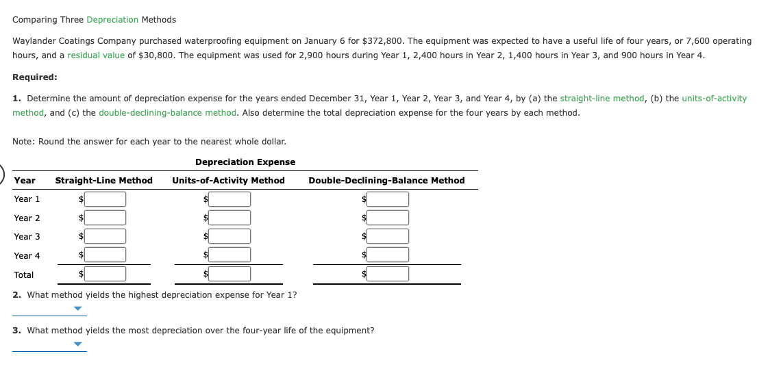 Question 1Question 2Please help! Fill in all boxes, I will give rate!