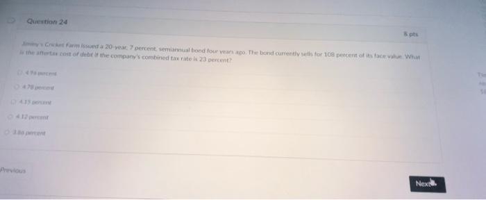  Quistion 24 Arwibeis Next