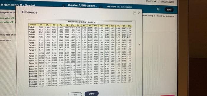 w 1 - the savings 12 the depletes her nt Value of