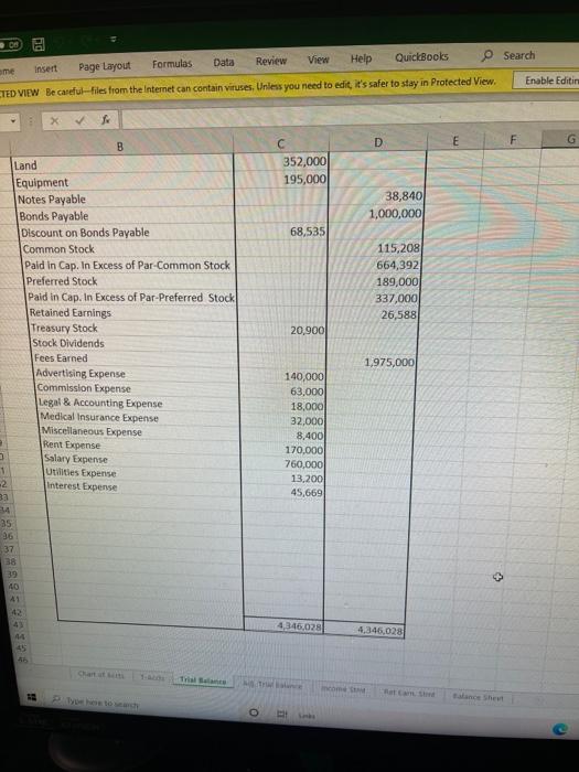  need to do income too 0 Data Review Formulas View Help