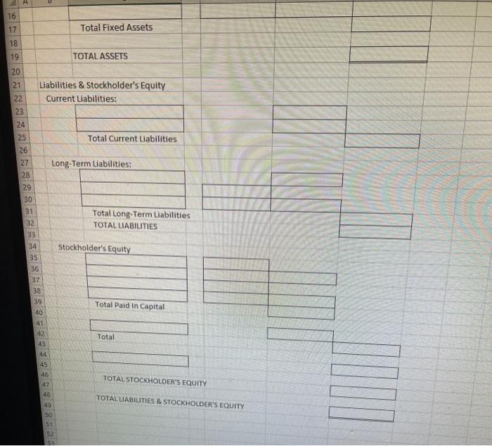 Discount on Bonds Payable Common Stock Pald in Cap. In Excess of