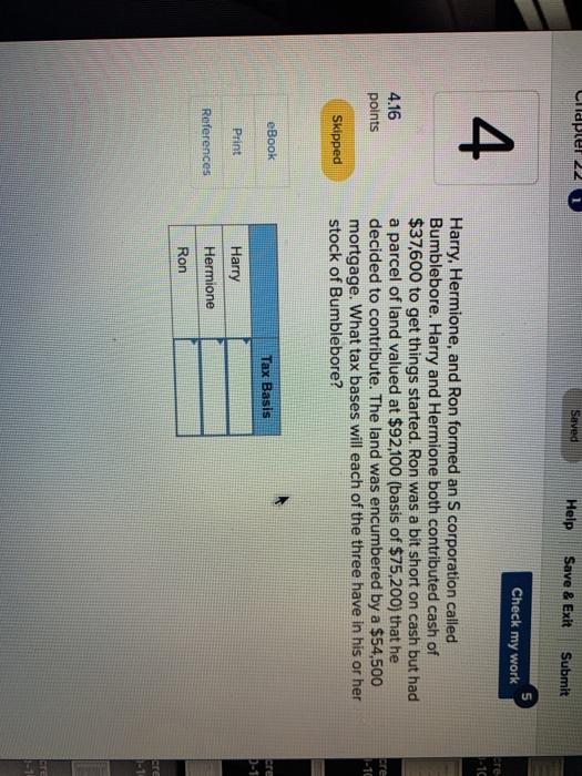  ldpler 22 1 Saved Help Save & Exit Submit Check my