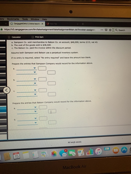  ory Bookmarks Tools Window Help Oniline teachin X https:/2 Print hem