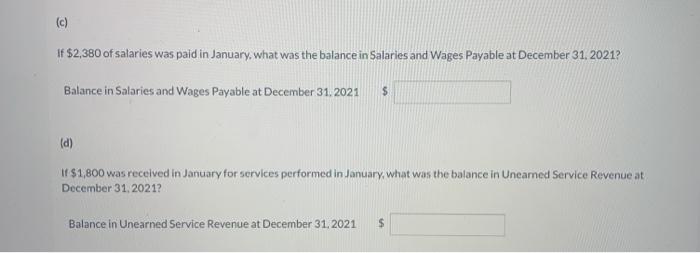 of Pharoah Company. PHAROAH COMPANY Adjusted Trial Balance January 31, 2022 Credit