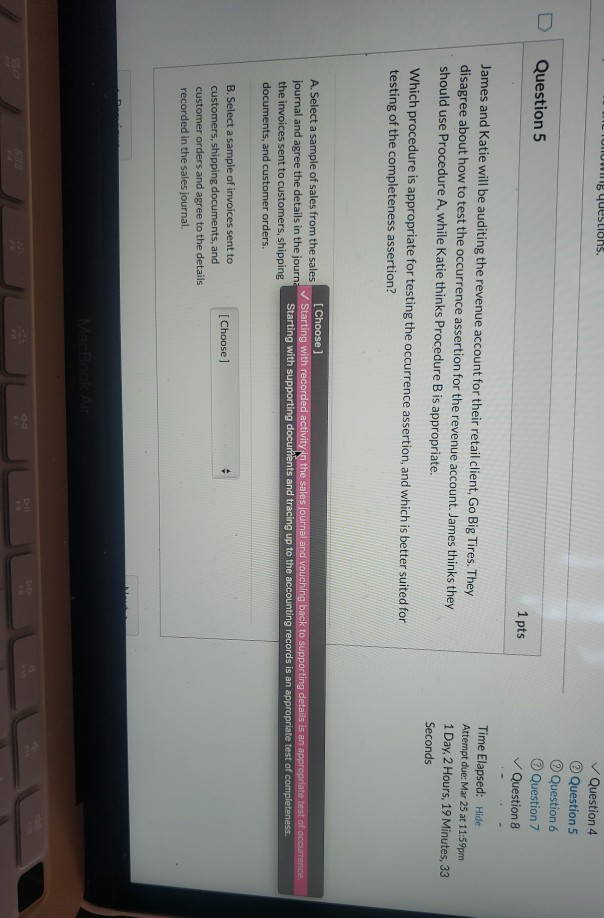 1, 2023 ($1,250,000). [Choose] At December 31, 2021, the balance of the