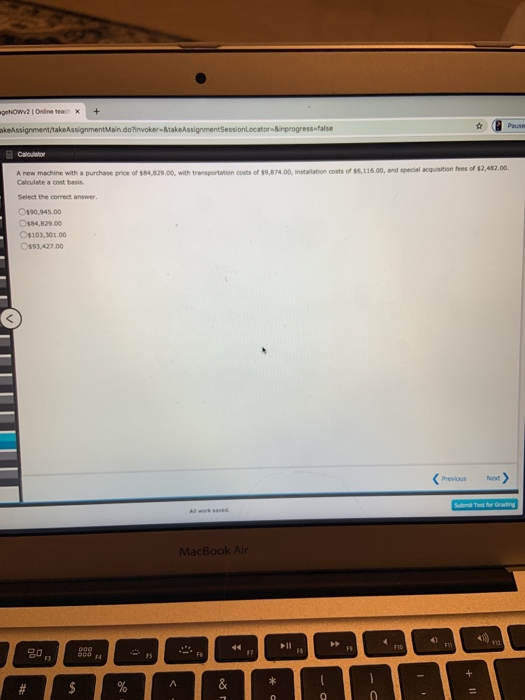  NOW 2 Online teach x + keAssignment/a ssignment Main doinvoker-StakeAssignmentSessionLocator Binprogress-false