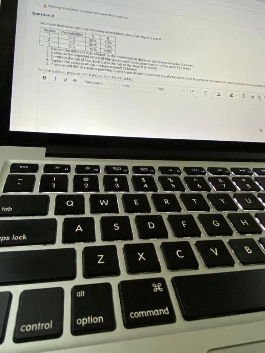 please do only part 2, 3 and 5 Question 2 Probab 5