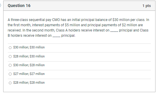  Question 13 Define PD as the (expected) probability of default and