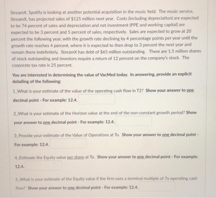  StreamX. Spotify is looking at another potential acquisition in the music