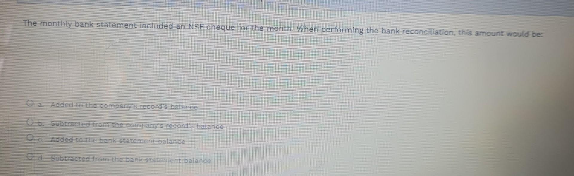 shoot accounts of ownersaulty accounts Time left 2:43:56 Question 2 Not yet