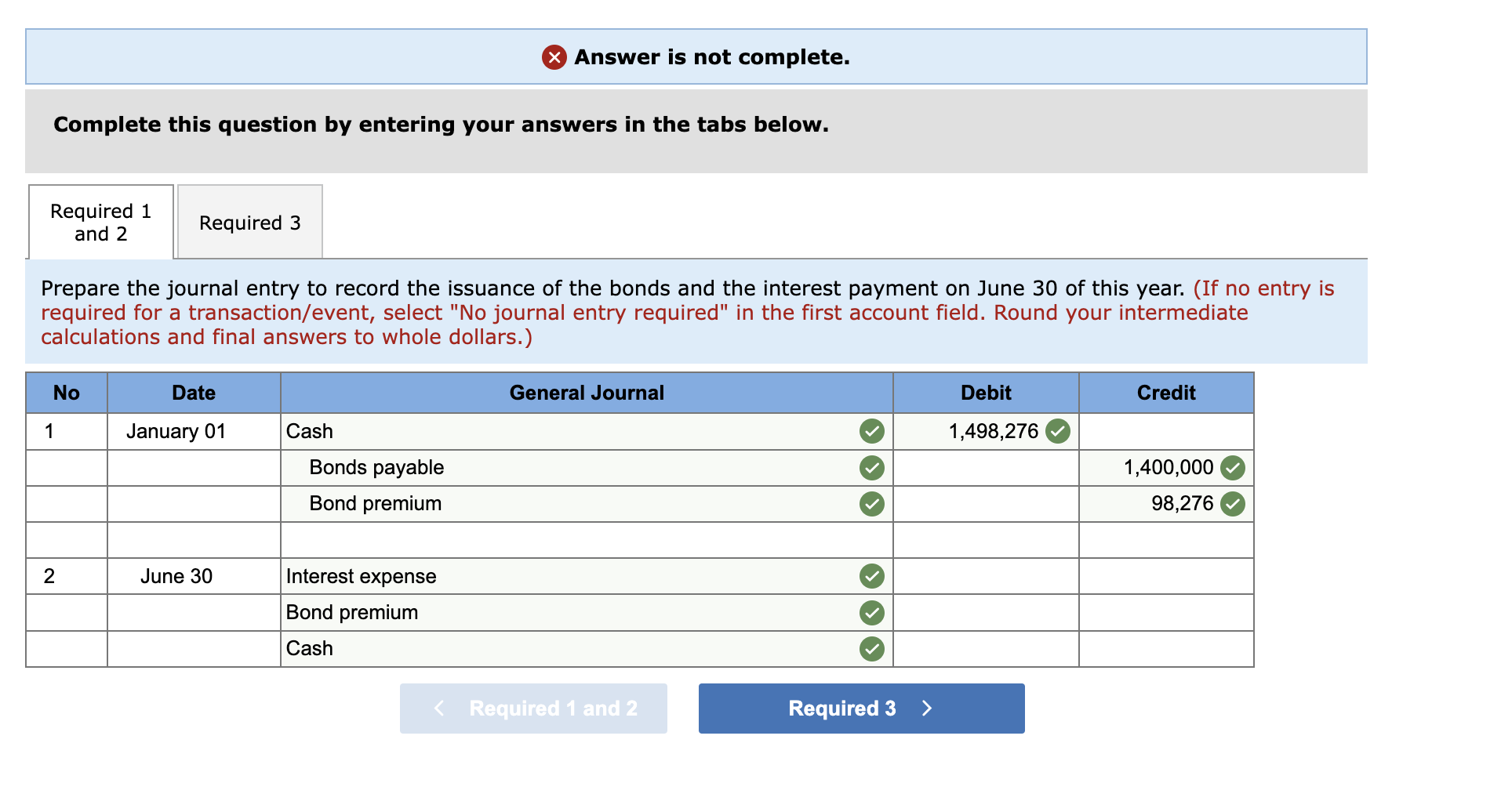  E10-22(Static) Recording and Reporting a Bond Issued at a Premium (Straight-Line