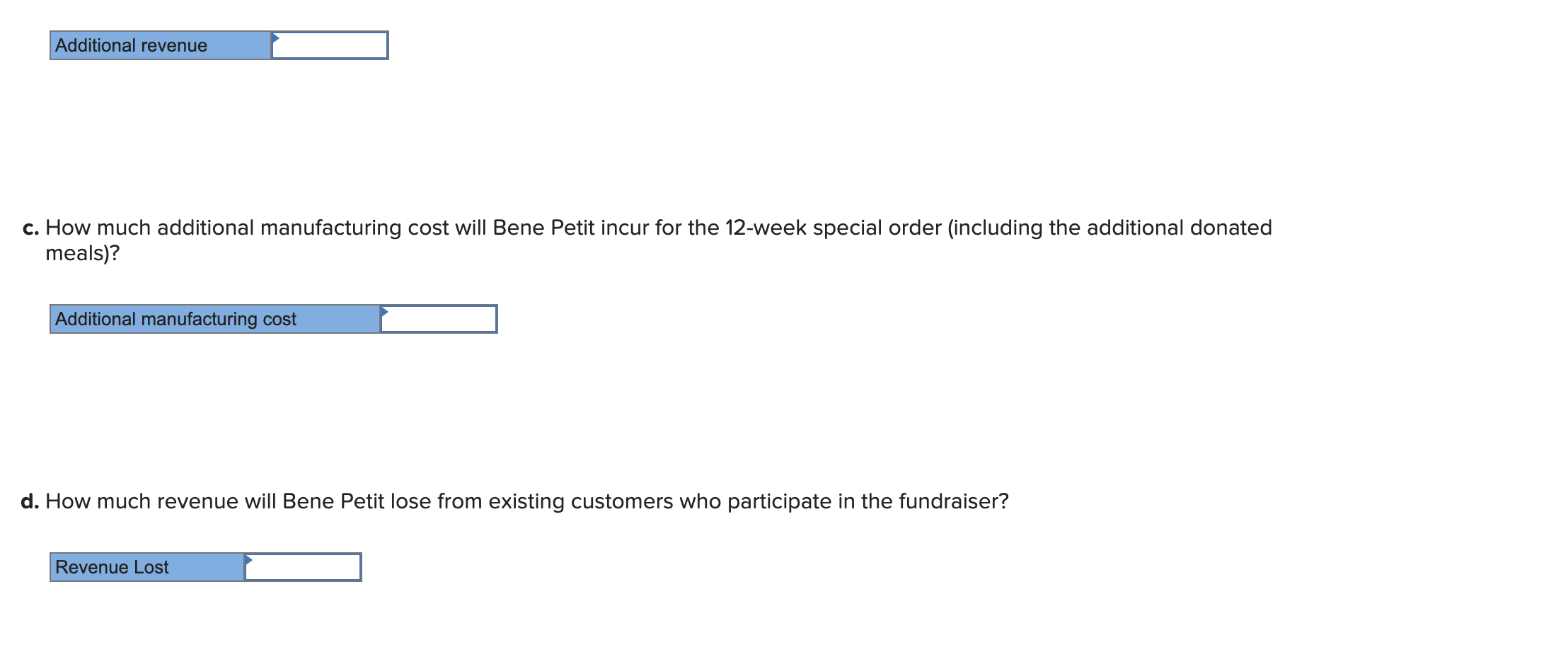 the Case Overview, Case Background, and Part 3: Managerial Decision Making. The