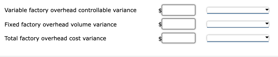 Gripper Tire Co. manufactures automobile tires. Standard costs and actual costs for