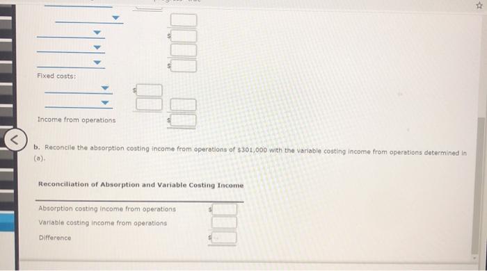 the first month of operations, Rhys Company prepared the following income statement,