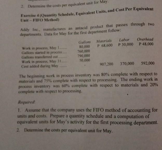 Hi please can u help me with this 2. Determine the