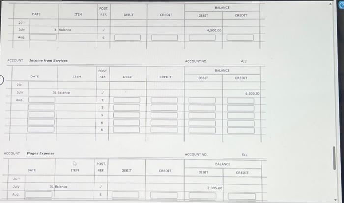 M. Carley, Drawing ACCOUNT NO 312 \begin{tabular}{|c|c|c|c|c|c|} \hline ? & & consh