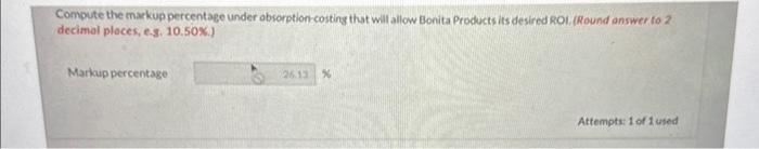 for a budgeted volume of 8.000 units is shown below. Bramble Products