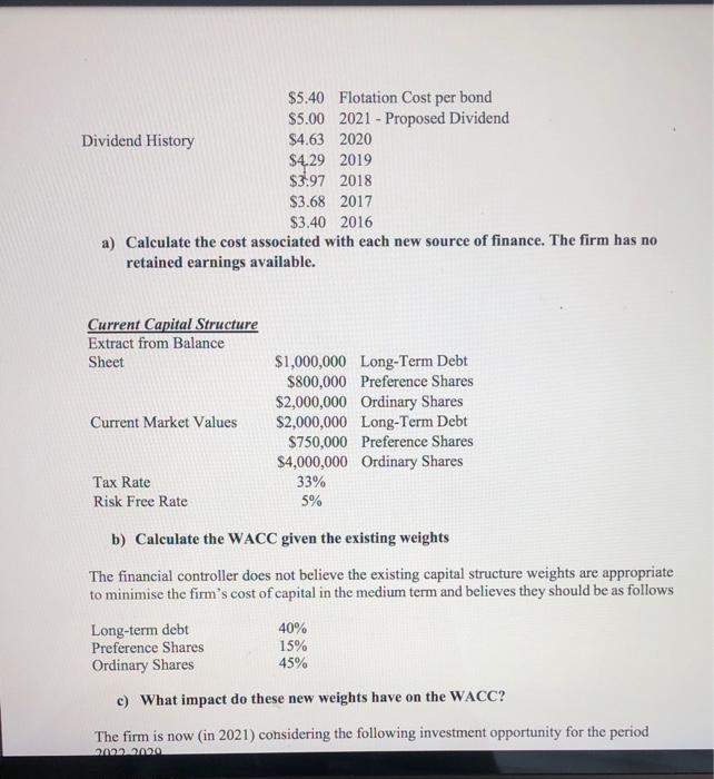 Valley PLC is a leading company in Australia and you the below