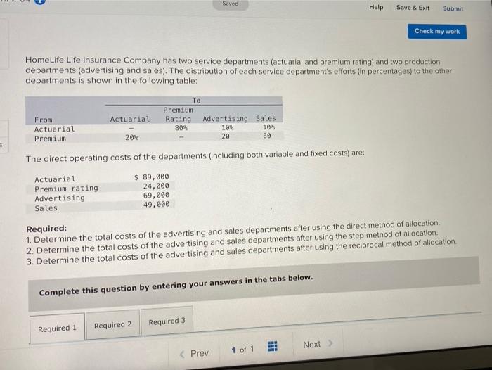  Saved Help Save & Exit Submit Check my work HomeLife Life