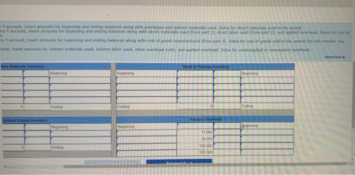 part3 part4 The following information is available for ADT Company, which produces