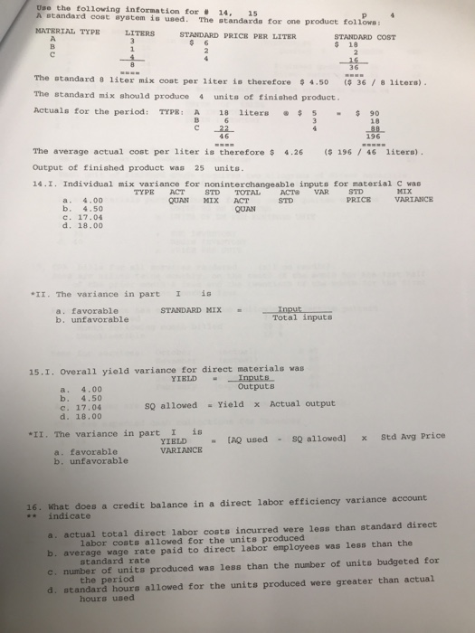 rter during the month. Coats incurred during the month follows direct materials