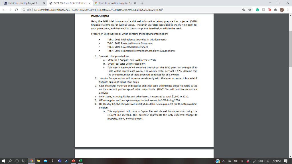  Ru Individual Learning Project 3 > ACCT 212 3 wk Project