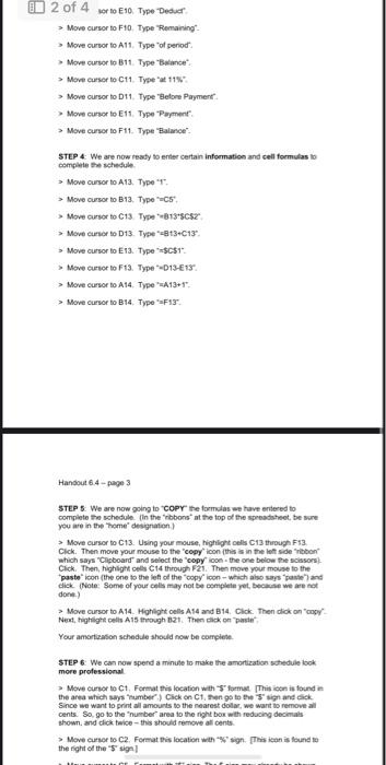 START WITH A BLANK WORKSHEET. STEP 1: Since we wil be creating