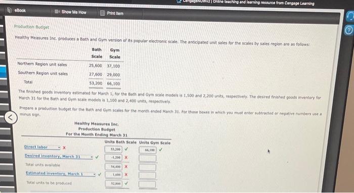  Online teaching and learning resource from Cengage Learning eBook B Show