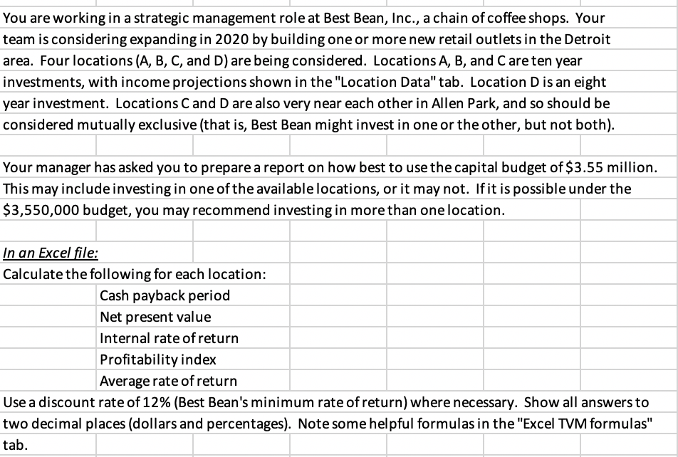 Please answer this fully. This is a major final project so it's