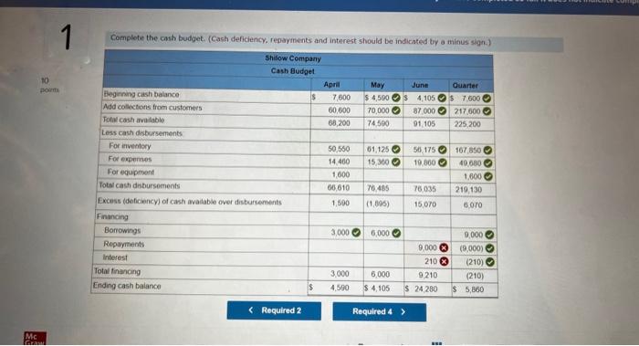 step by stem and what would be the correct answers Complete the