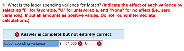 8 pounds at $10 per pound80 Direct labor: 5 hours at $13