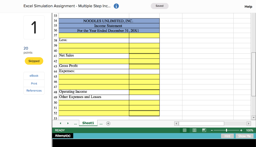 Excel's IF and Basic Math Functions Reading Readiness, Inc. has provided you