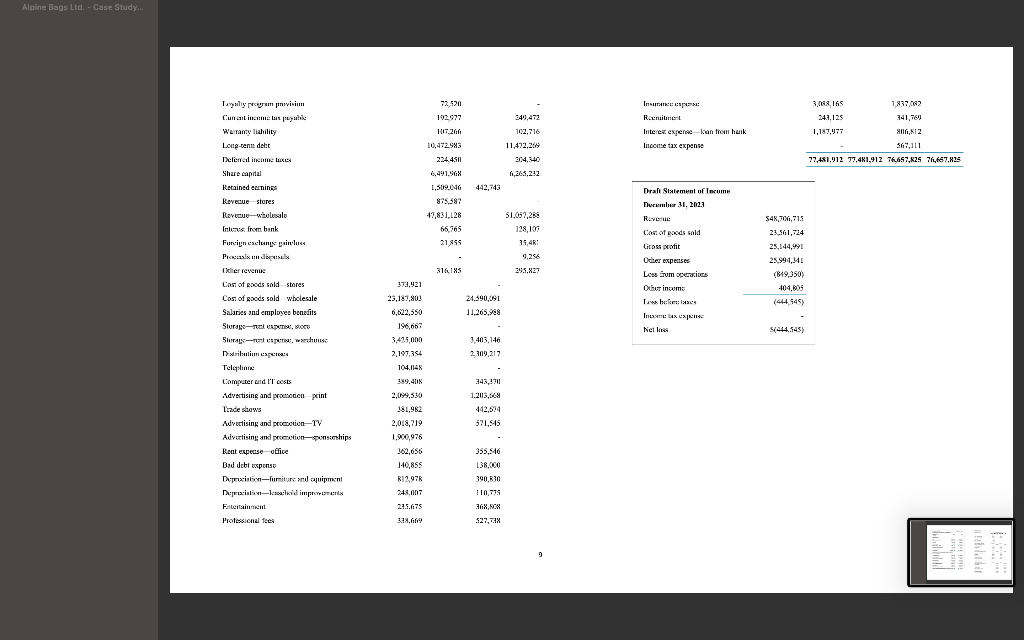 Calculate materiality Learning objective One of the underlying principles in auditing is