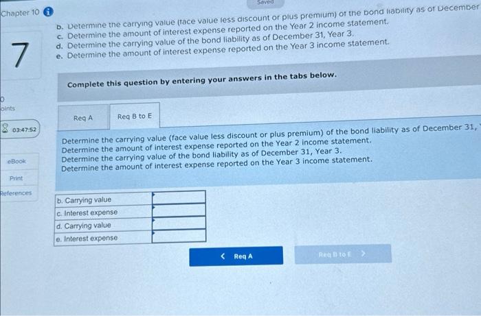 from operating activities for Year 1 (3) Cash flow from financing octivities