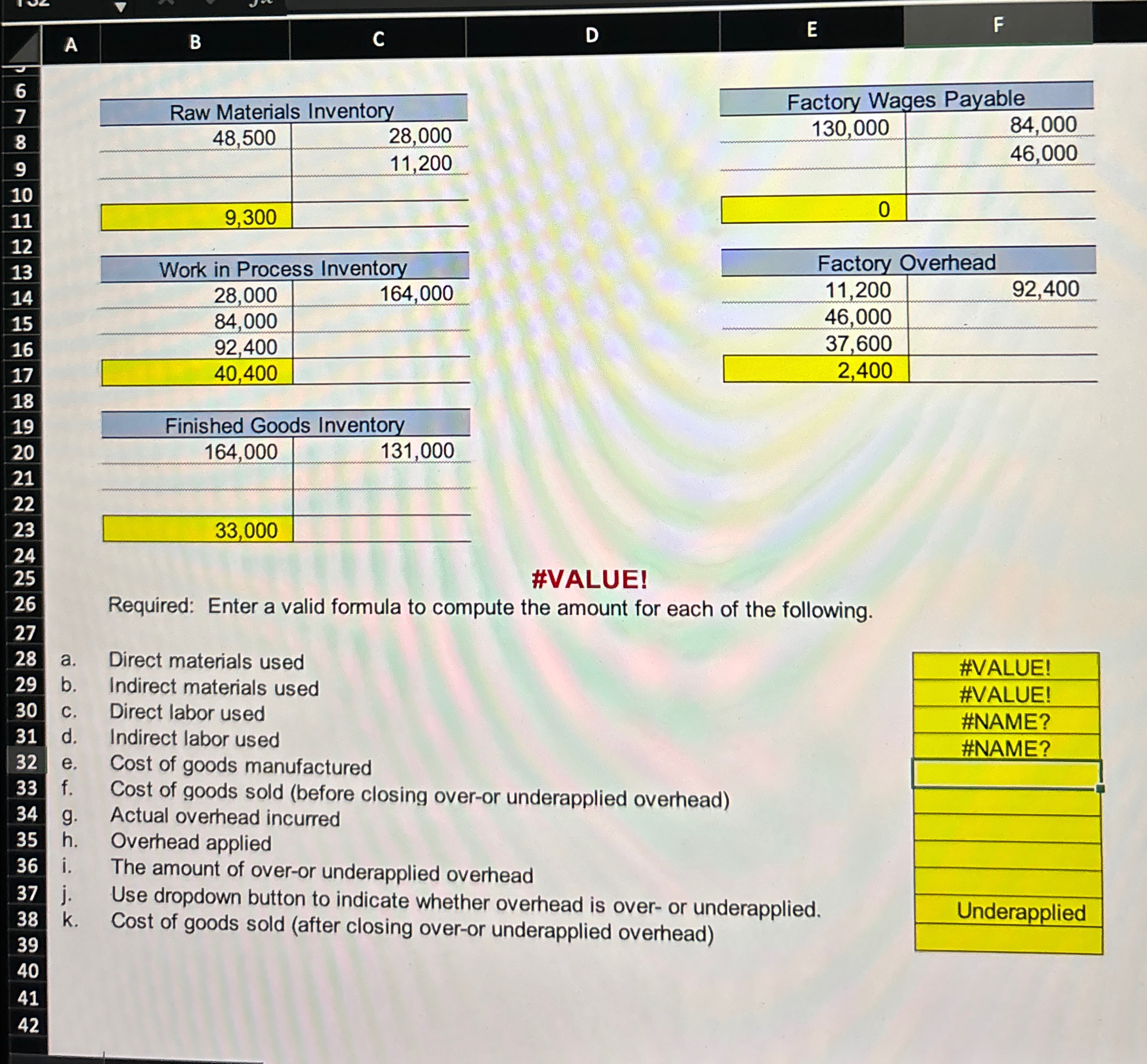  A B C D E F 6 7 8 9 10