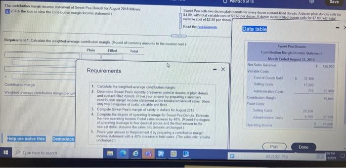 Homework: Homework CH20 Question 10, P20-41A (5 Part 1 HW Score: 13.335.